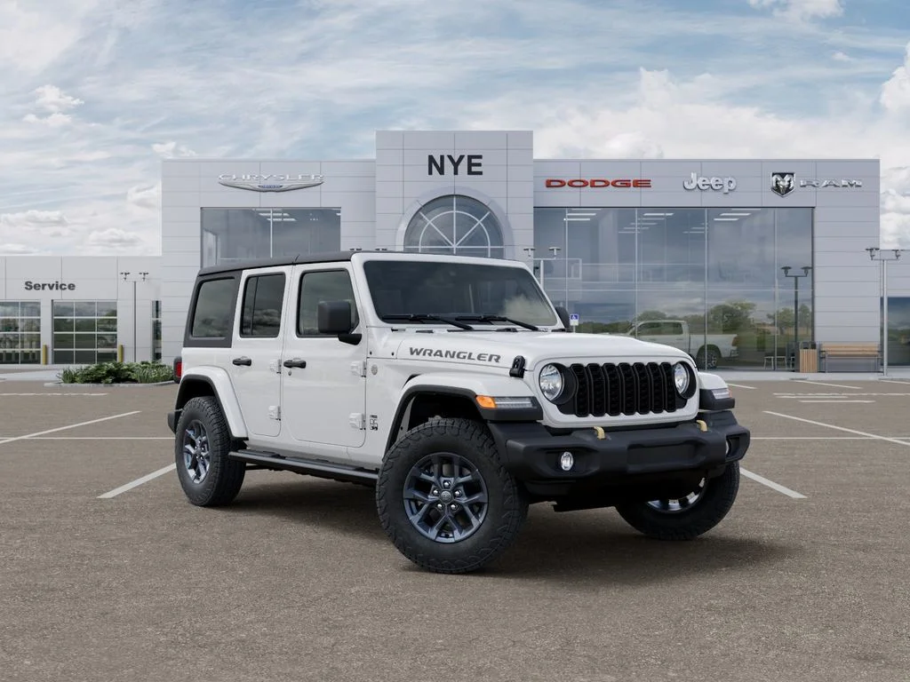 New 2026 Bright White Clearcoat Jeep 85th Anniversary Edition image 5