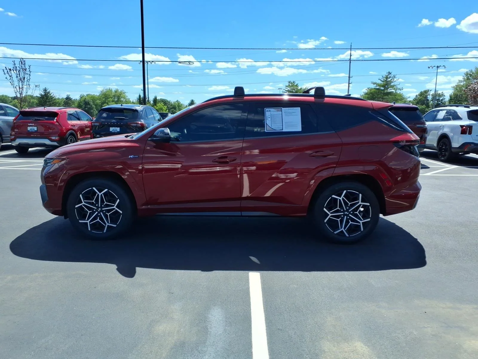 Used 2022 Red Crimson Hyundai N Line image 4