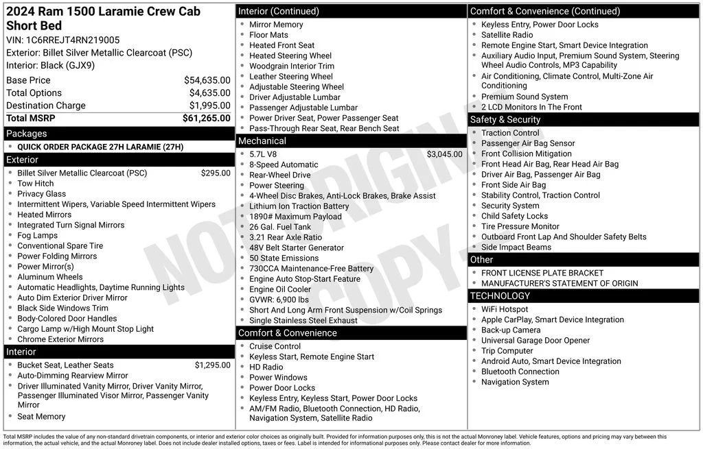 2024 RAM Ram 1500 Pickup Laramie - Photo 10