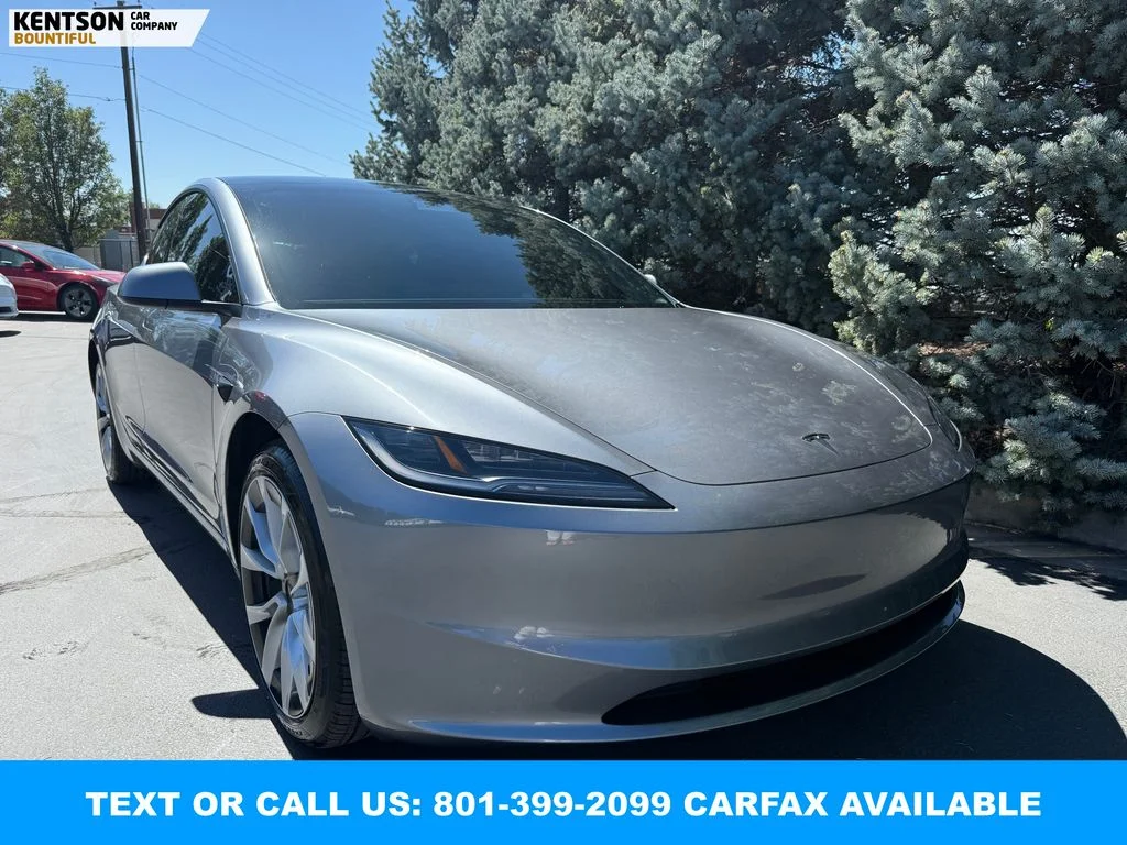 Used 2025 Silver Tesla Long Range image 12
