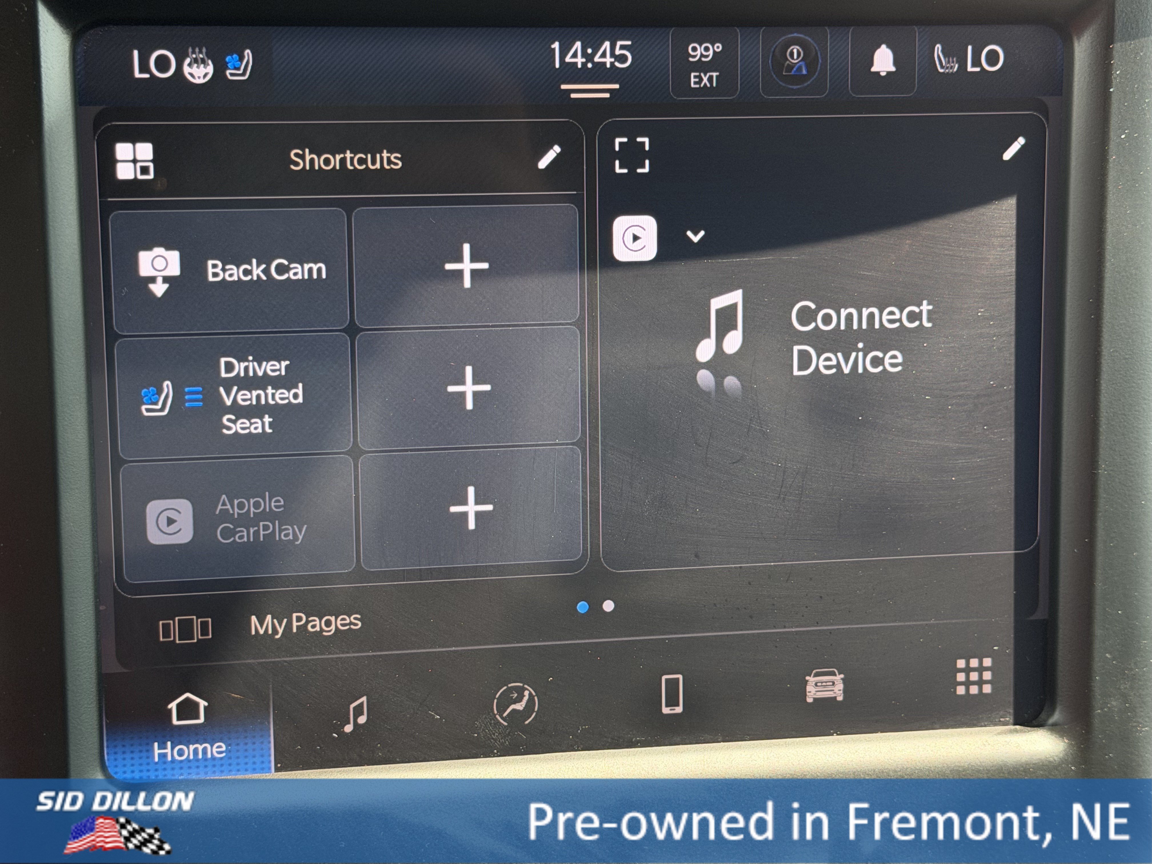 Used 2022 Patriot Blue Pearlcoat Ram Laramie image 3