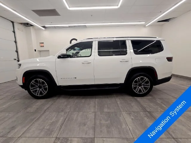 Used 2022 Bright White Clearcoat Jeep Series III image 3