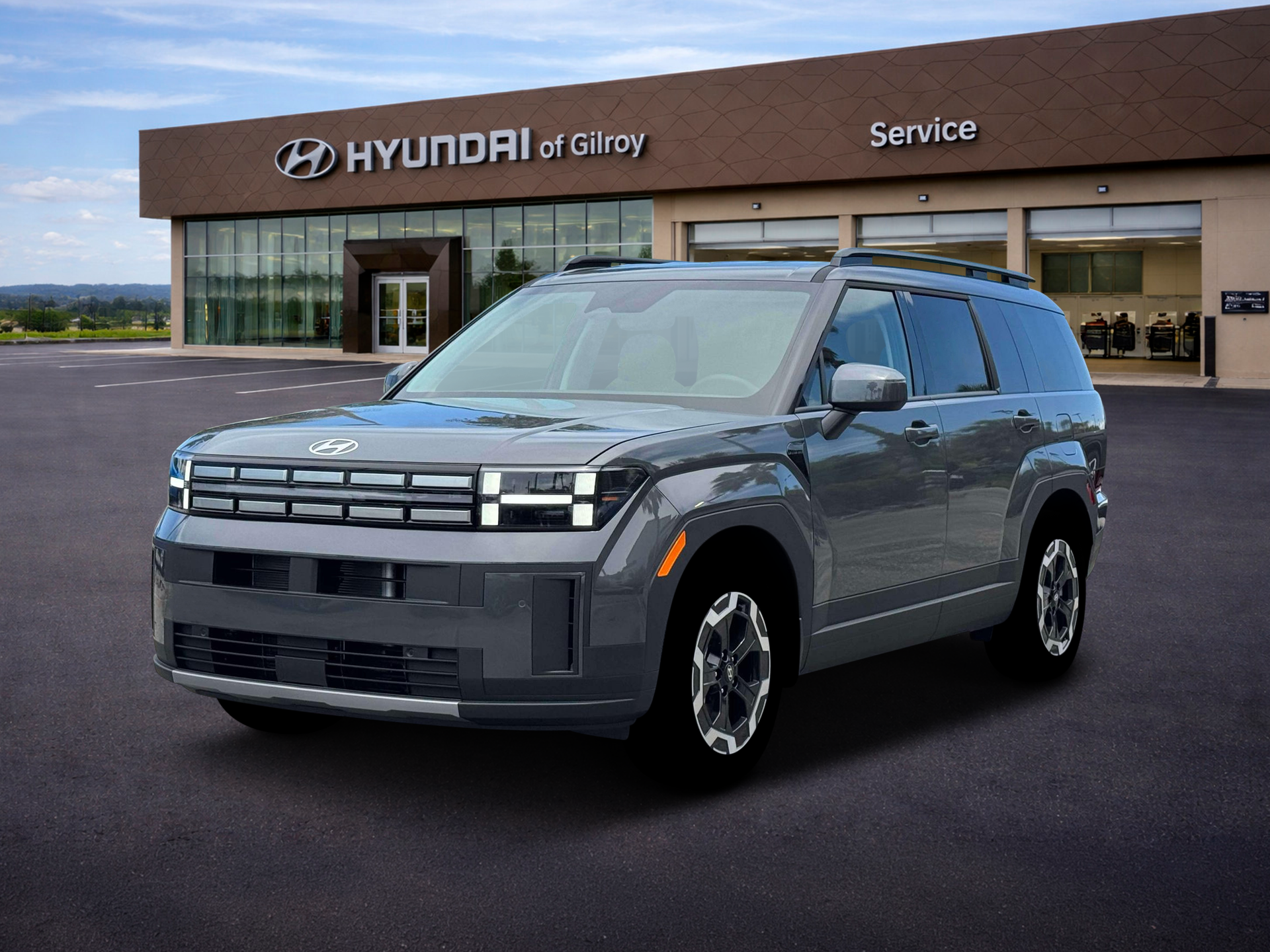 New 2026 Gray Hyundai SEL AWD image 1