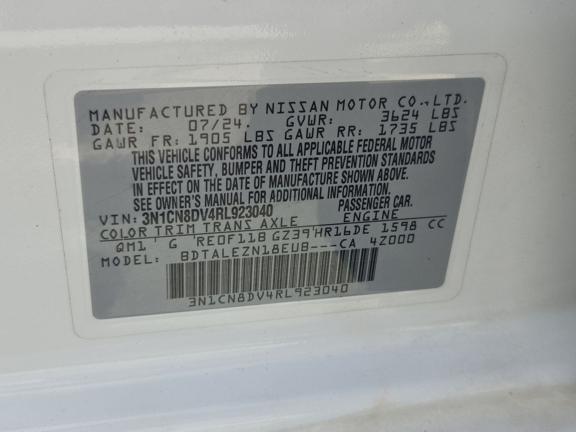 Used 2024 Fresh Powder Nissan S image 31