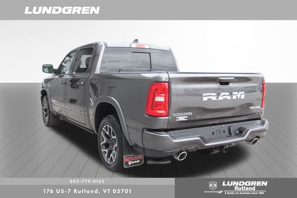 New 2026 Granite Crystal Metallic Clear-Coat Exterior Paint RAM Laramie image 8