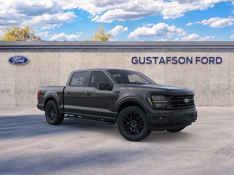 New 2026 Agate Black Metallic Ford XLT image 7