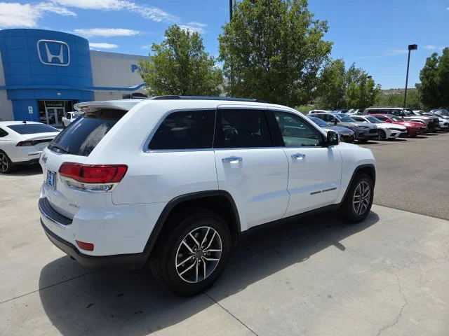 Used 2021 Bright White Clearcoat Jeep Limited image 5
