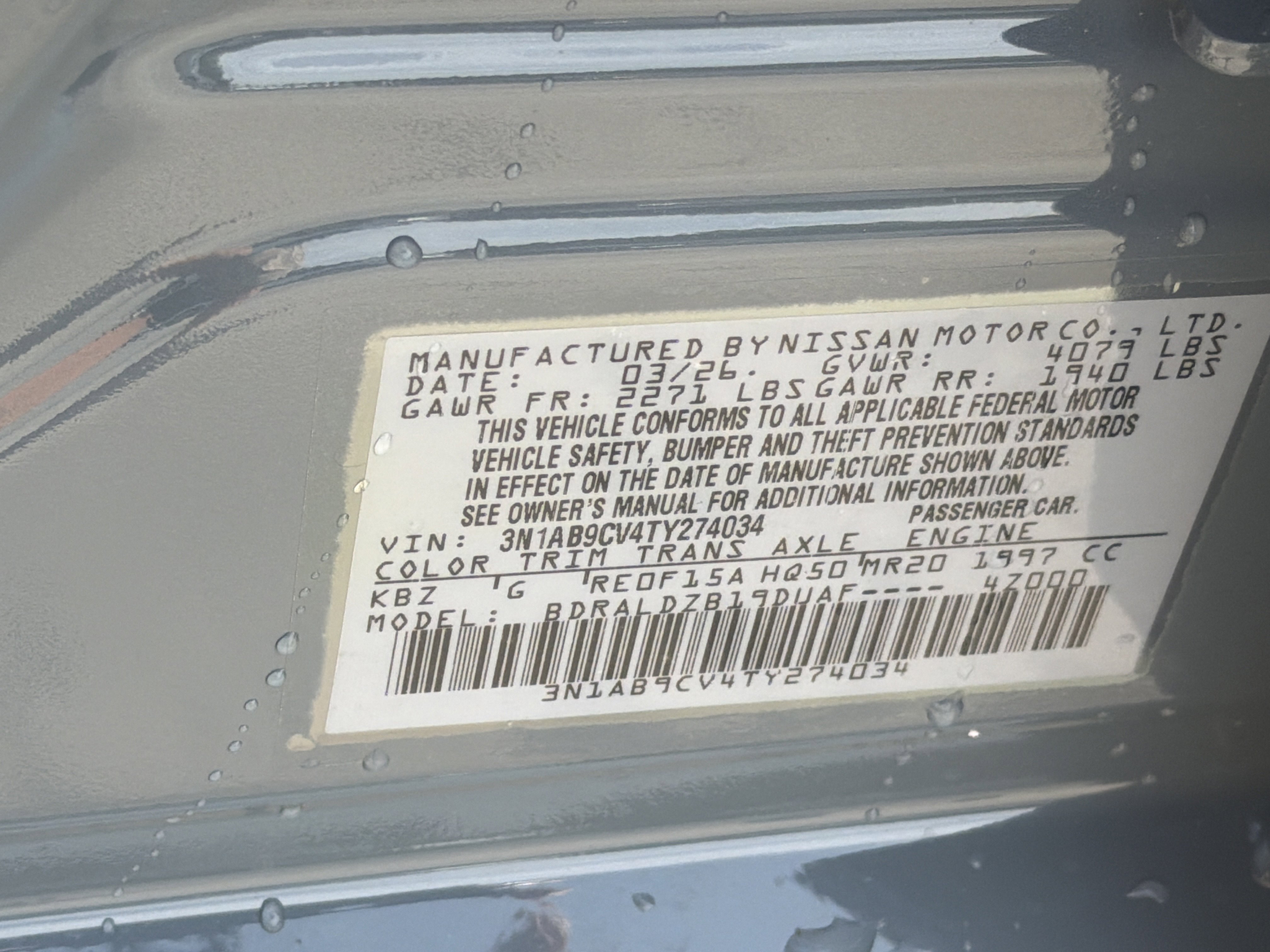 New 2026 Atlantic Gray Metallic Nissan SV image 36