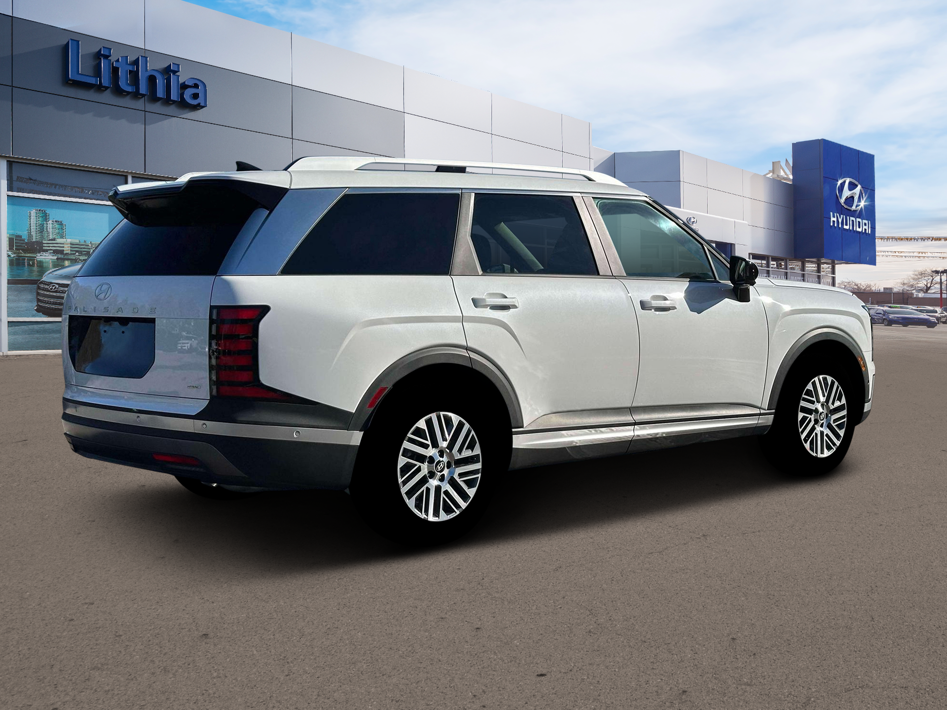 New 2026 Creamy White Pearl Hyundai SEL Premium AWD image 8