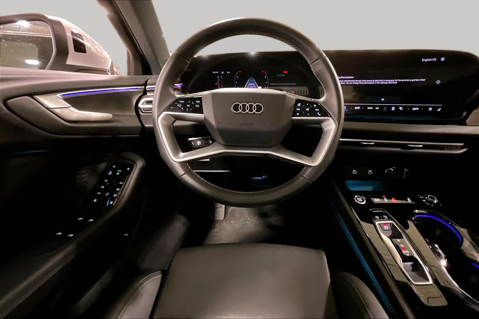 Used 2025 Arkona White Audi Premium Plus image 6