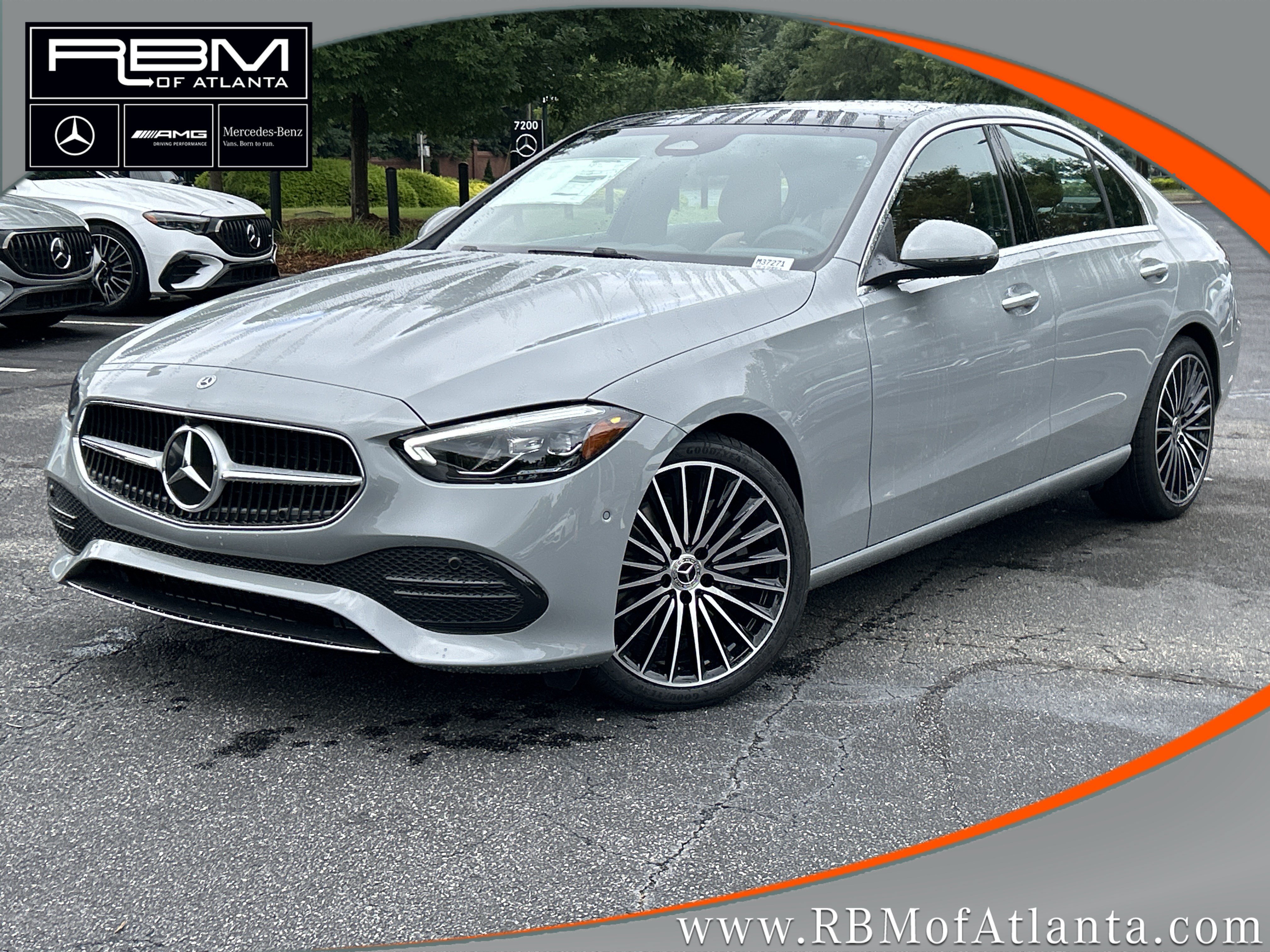 New 2026 MANUFAKTUR Alpine Grey Mercedes-Benz C 300 4MATIC® Sedan image 1