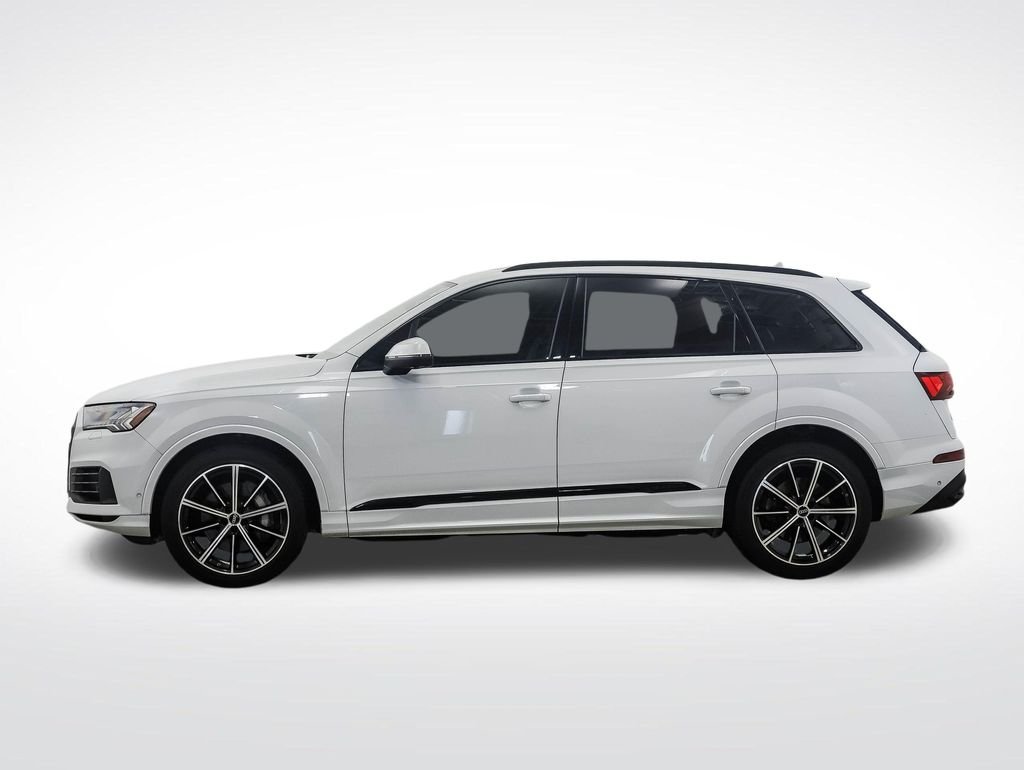 Used 2022 Glacier White Metallic Audi 55 Prestige image 2