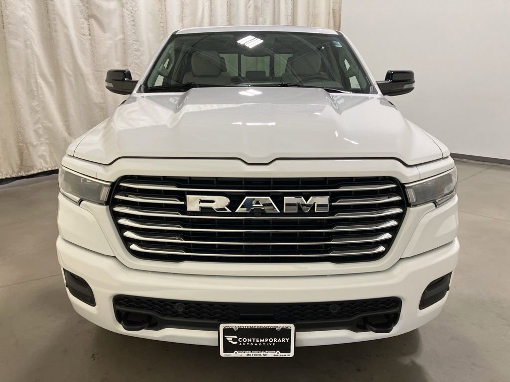 New 2026 Bright White Clear-Coat Exterior Paint RAM Laramie image 20