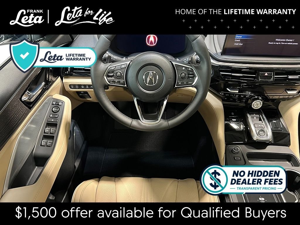 New 2026 Platinum White Pearl Acura w/Advance Package image 21
