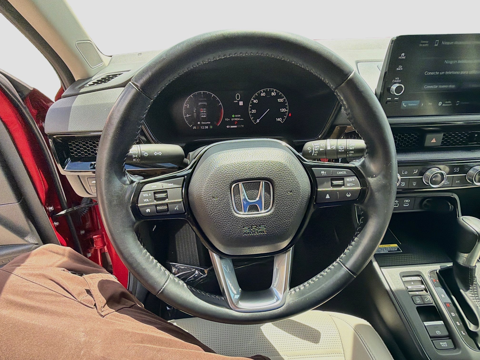 Certified Used 2025 Radiant Red Metallic Honda 1.5T 2WD EX-L image 10