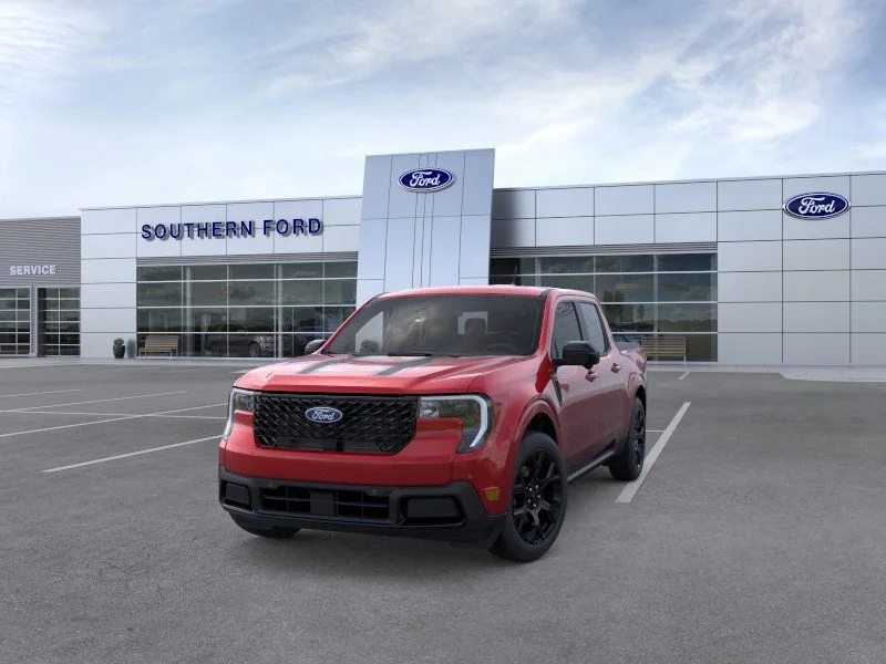 New 2026 Ruby Red Metallic Tinted Clearcoat Ford Lariat image 2