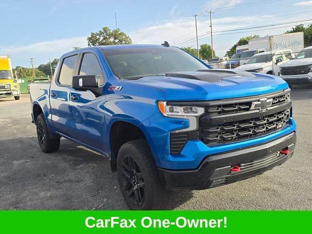 Certified Used 2022 Glacier Blue Metallic Chevrolet LT Trail Boss image 2
