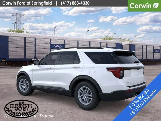 New 2026 Star White Metallic Tri-Coat Ford Active image 6