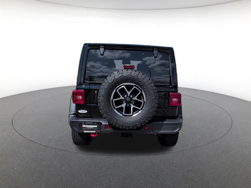 New 2026 Black Clear-Coat Exterior Paint Jeep Rubicon image 8