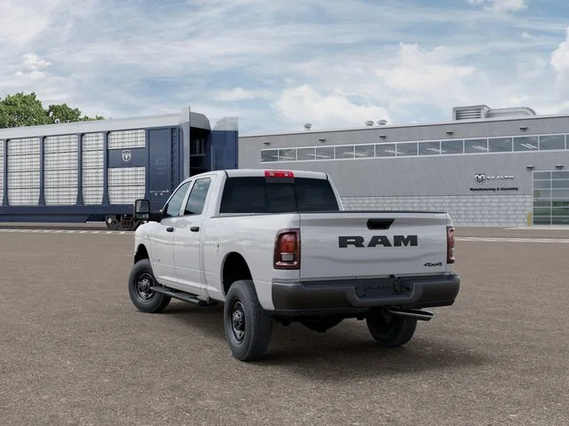 New 2026 Bright White Clear-Coat Exterior Paint RAM Tradesman image 3