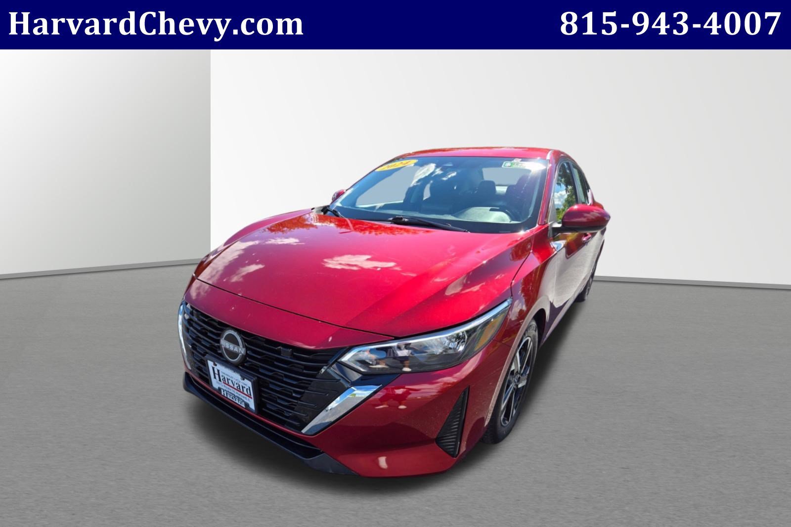 Used 2024 Red Nissan SV Xtronic CVT image 3