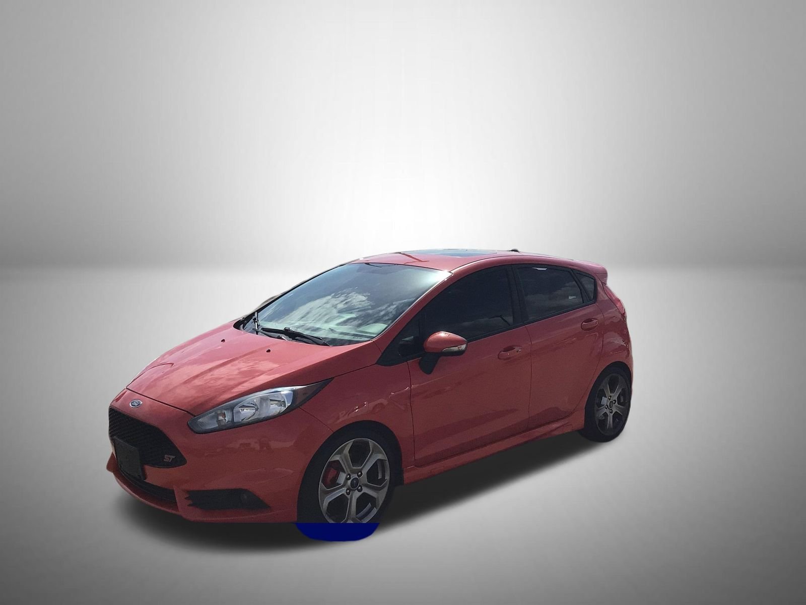 Used 2014 Orange Ford ST image 1