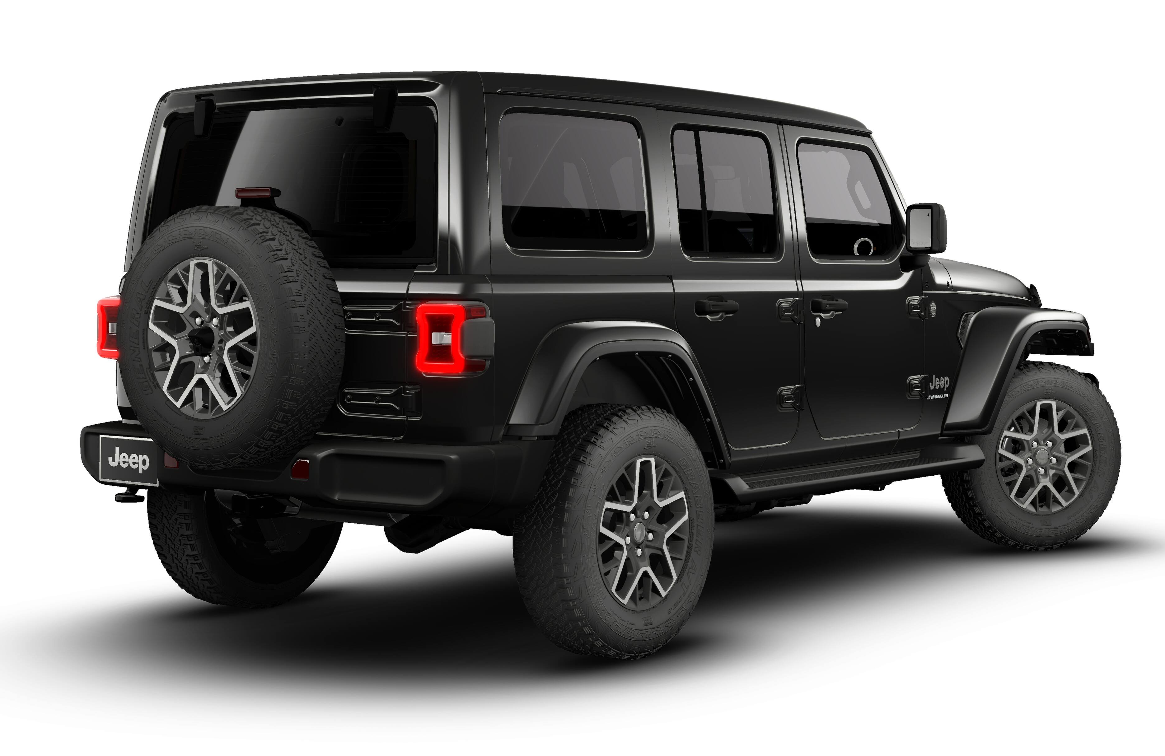 New 2026 Black Clear-Coat Exterior Paint Jeep Sahara image 14
