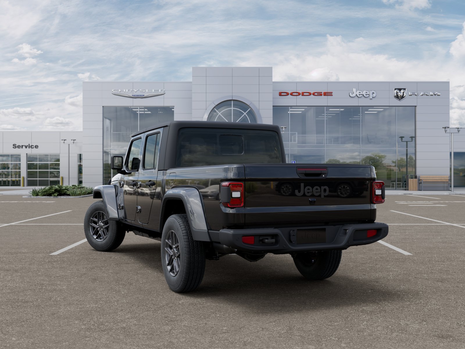 New 2026 Black Clear-Coat Exterior Paint Jeep Sport S image 29