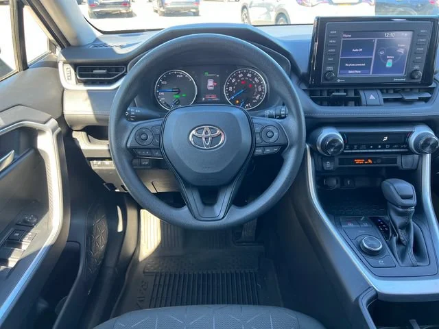 Used 2022 Silver Sky Metallic Toyota Hybrid XLE image 12