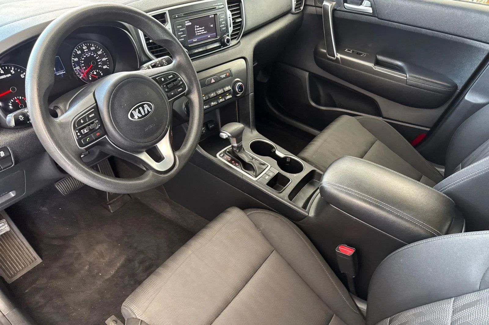 Used 2019 Black Cherry Kia LX image 10