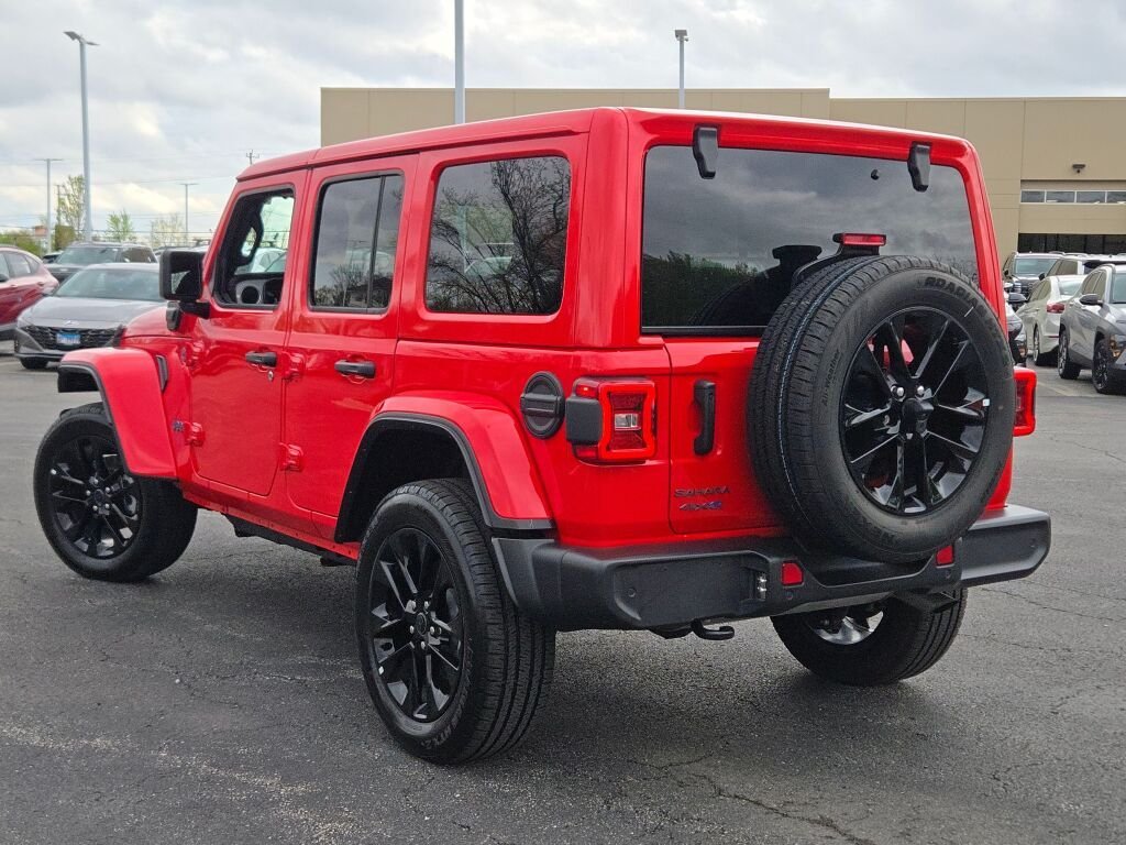 Used 2025 Red Jeep Sahara 4xe image 15