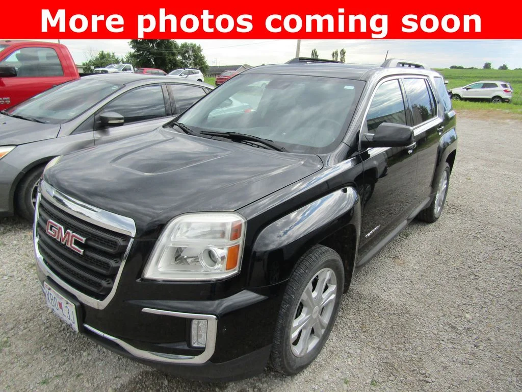 Used 2017 Ebony Twilight Metallic GMC SLE-2 image 1