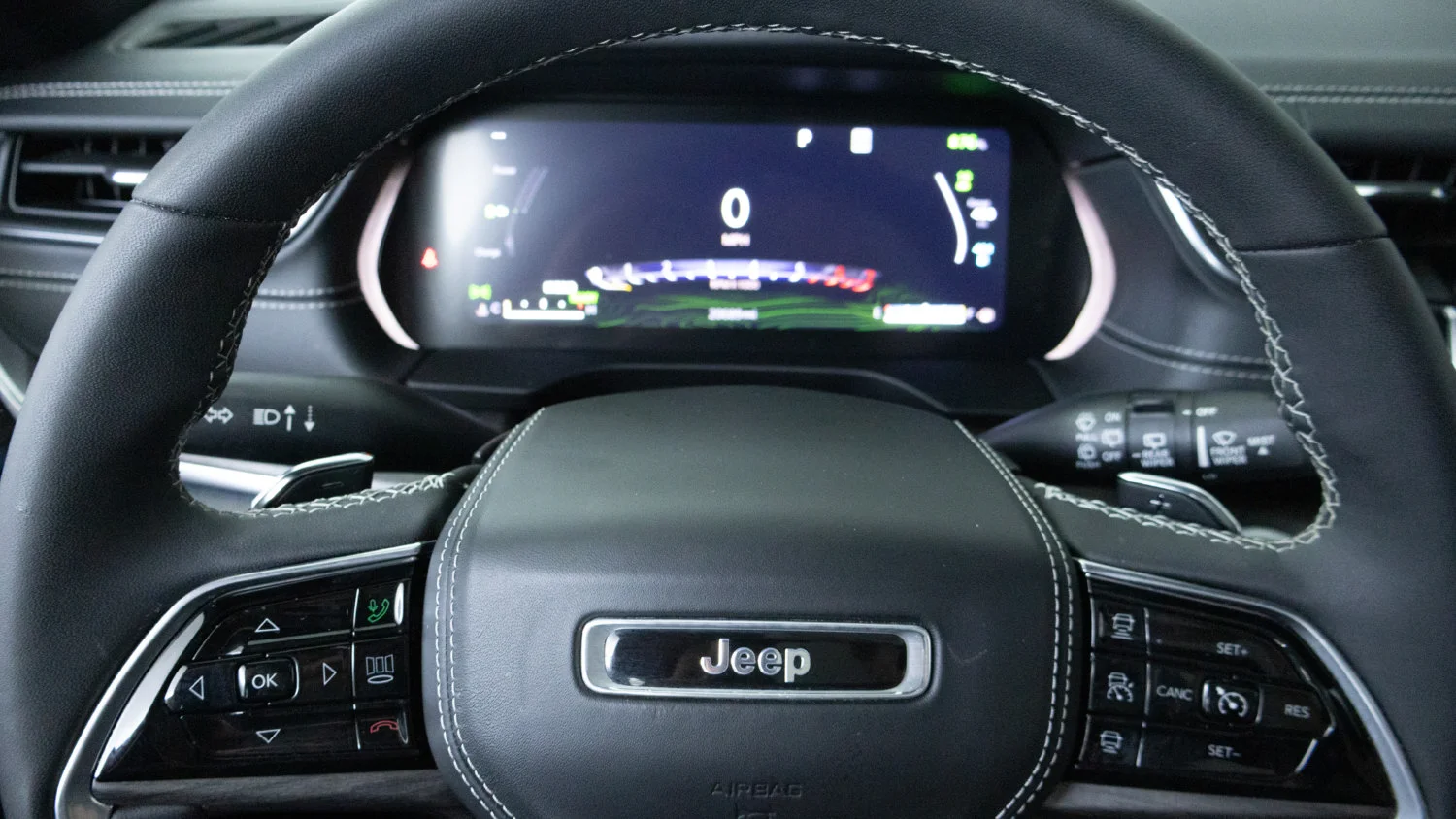 Used 2023 Blue Jeep Overland image 17