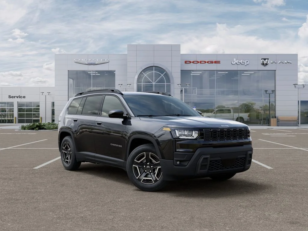 New 2026 Diamond Black Crystal Pearl-Coat Exterior Paint Jeep Laredo image 5