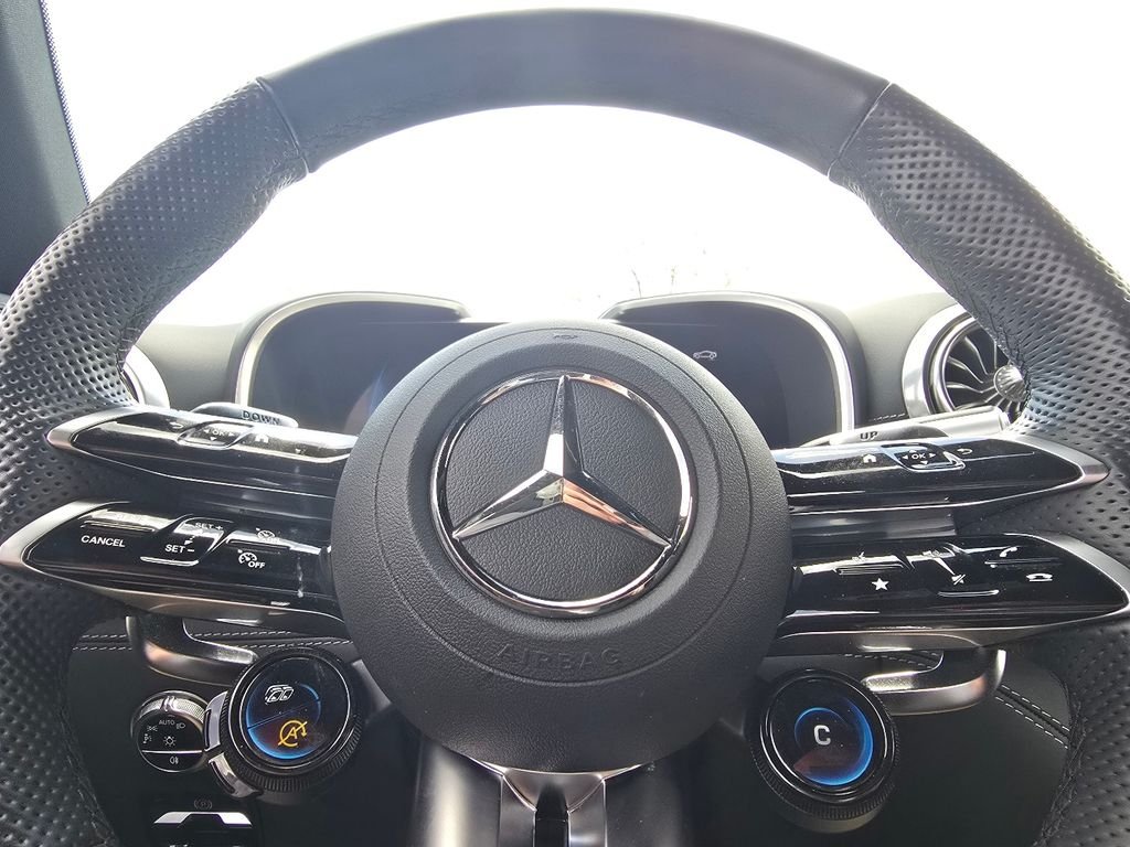 Certified Used 2024 MANUFAKTUR Alpine Gray Mercedes-Benz SL 43 AMG® image 25