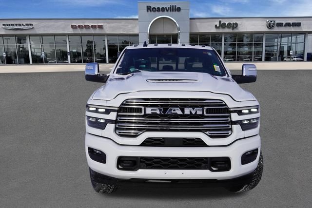 New 2026 Bright White Clear-Coat Exterior Paint RAM Laramie image 8