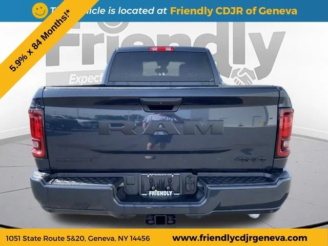 New 2026 Forged Blue Metallic Exterior Paint RAM Big Horn image 4