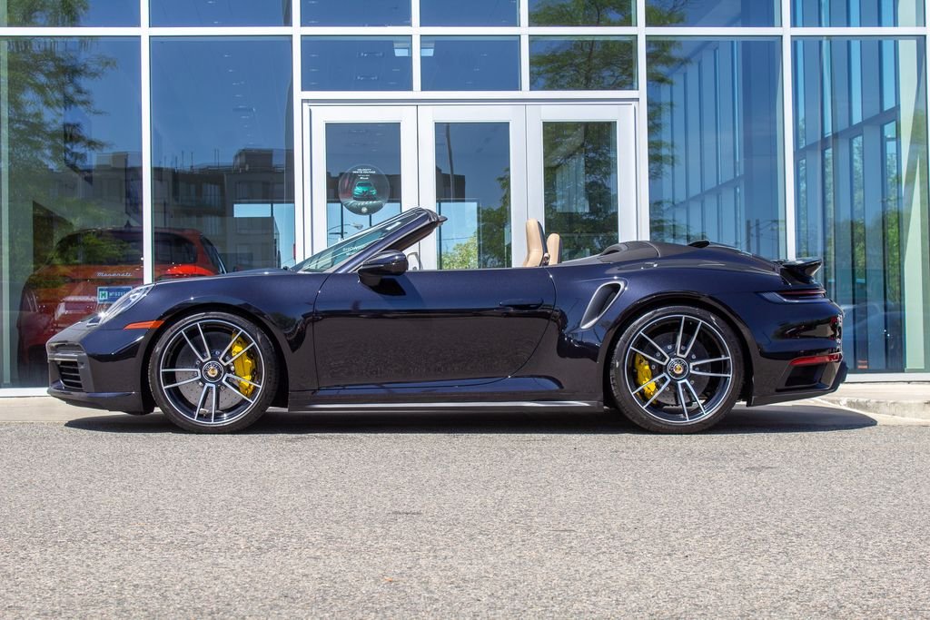 Used 2025 Jet Black Metallic Porsche Turbo S image 8