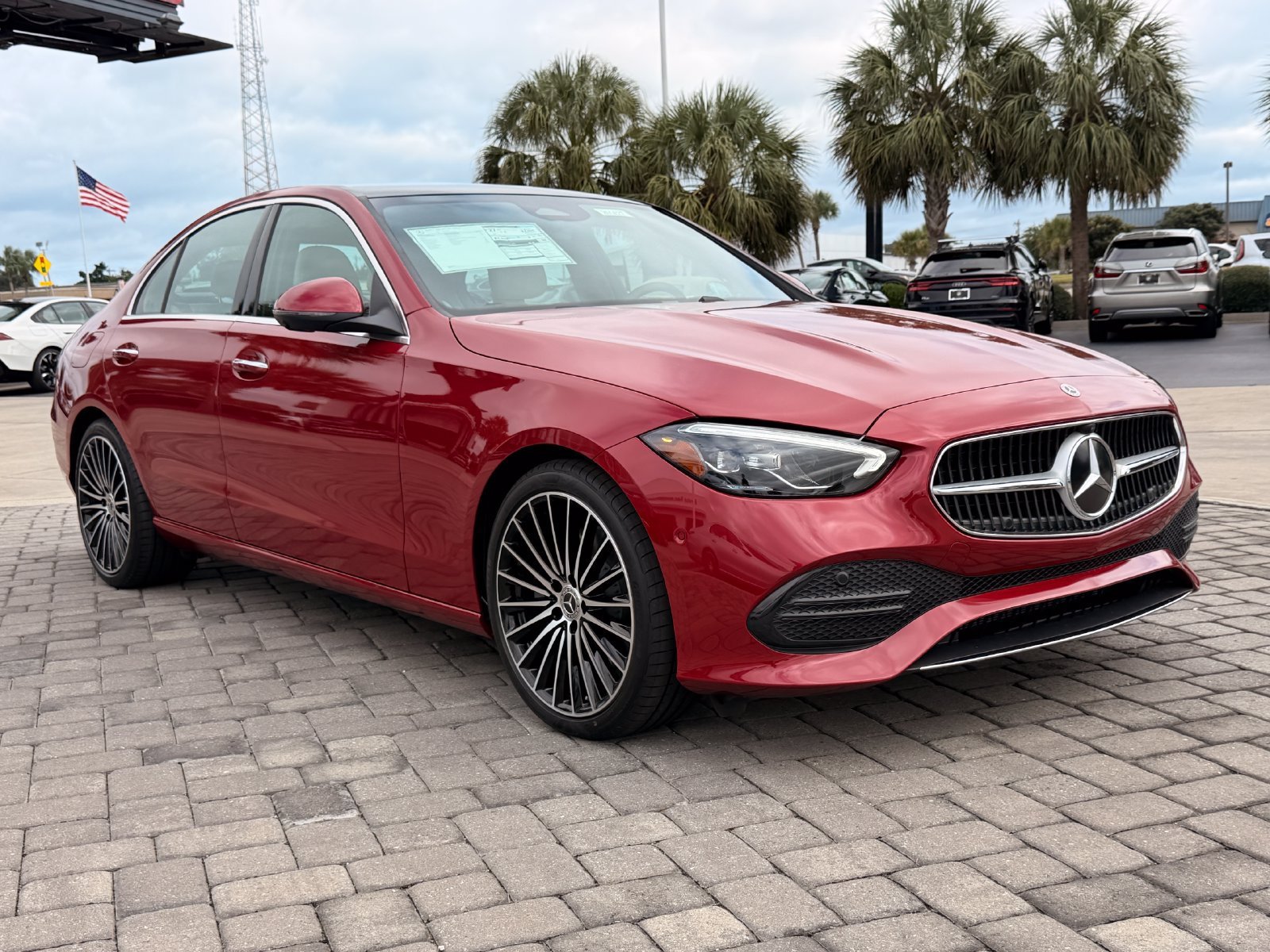 New 2026 MANUFAKTUR Patagonia Red Metallic Mercedes-Benz C 300 image 32