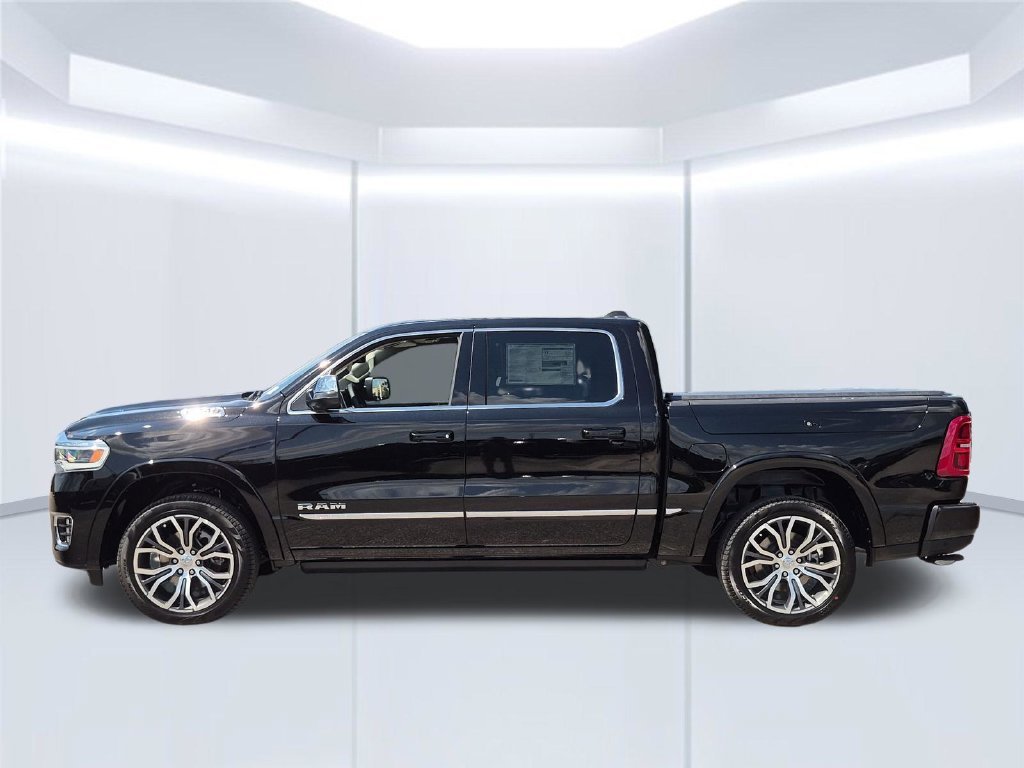 New 2027 Diamond Black Crystal Pearl-Coat Exterior Paint RAM Tungsten image 2