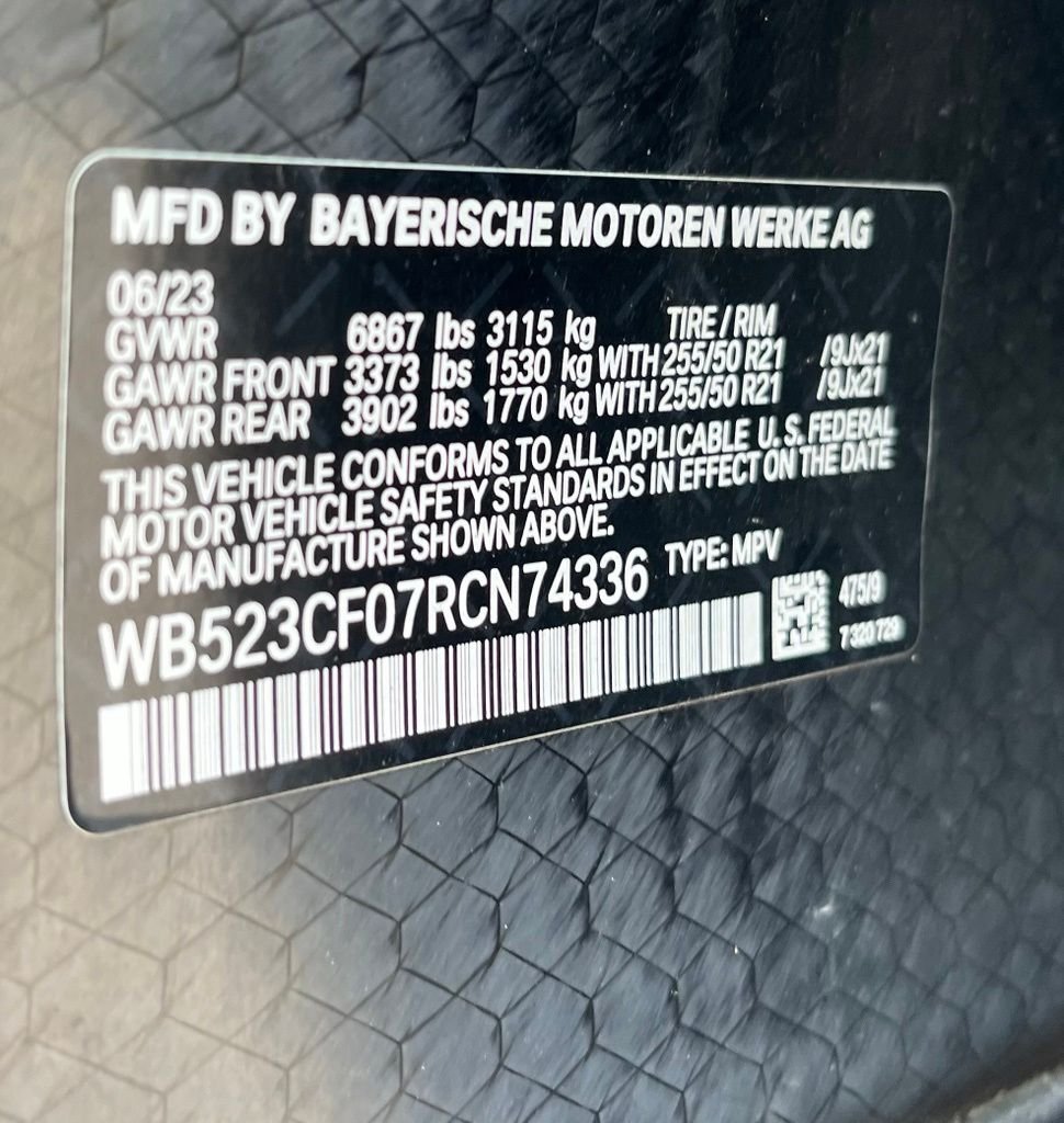 Certified Used 2024 Black BMW xDrive50 image 43