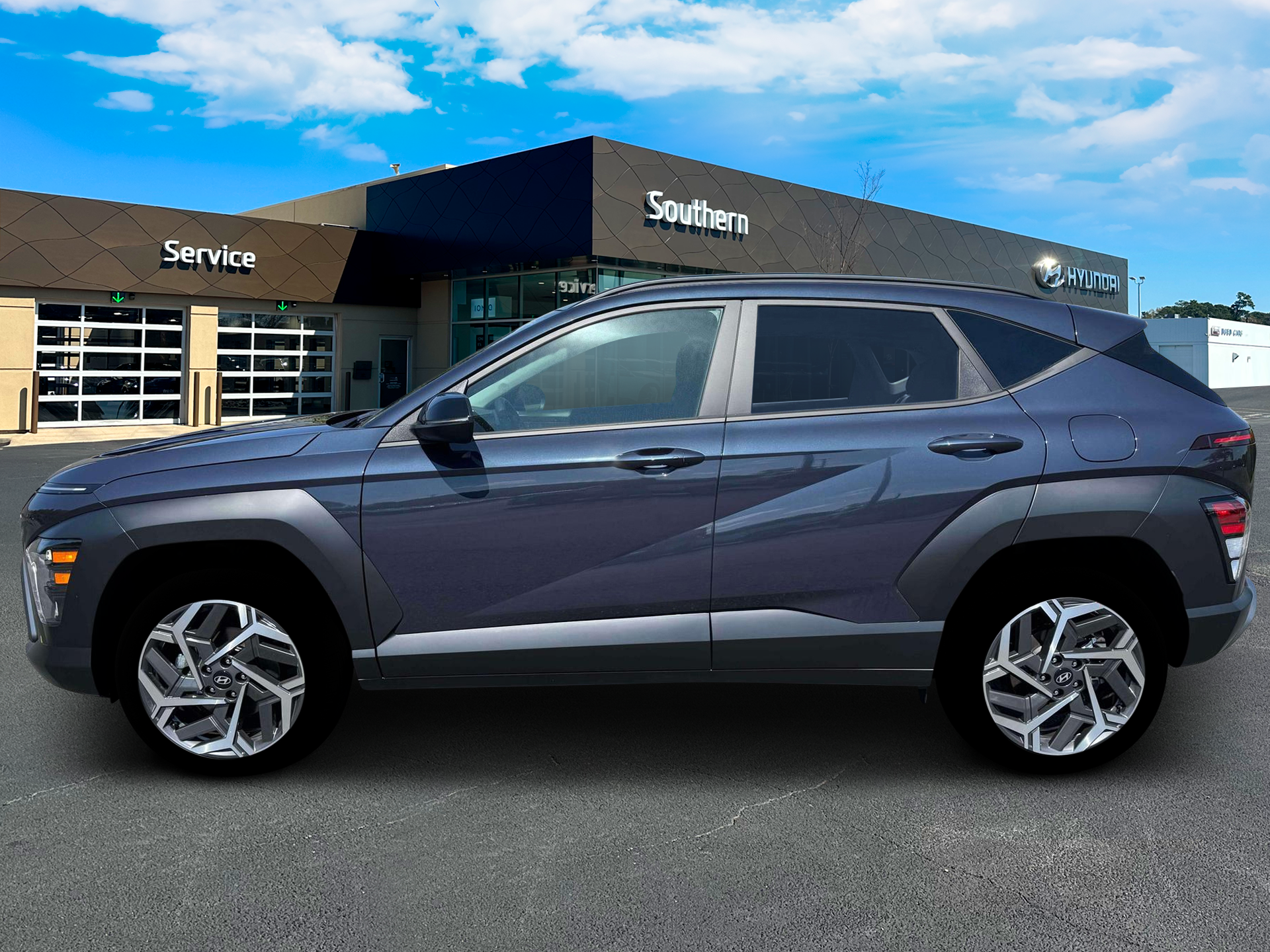 New 2026 Blue Hyundai SEL Premium AWD image 3