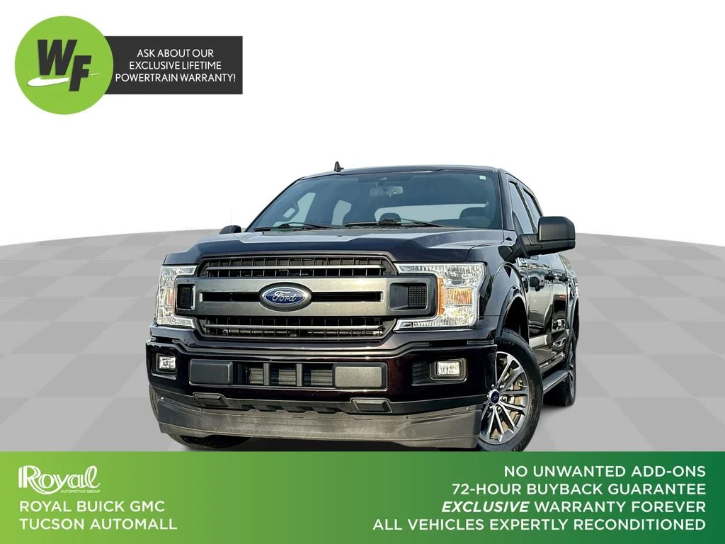 Used 2020 Red Ford XLT image 1