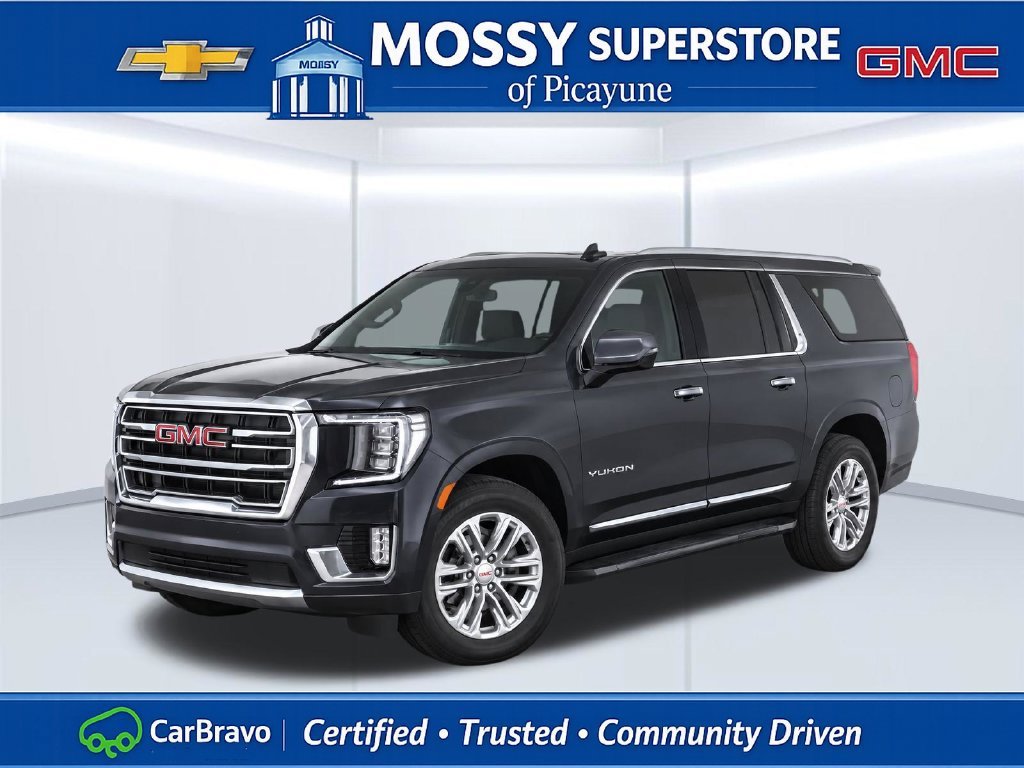 Certified Used 2024 Titanium Rush Metallic GMC SLT image 1