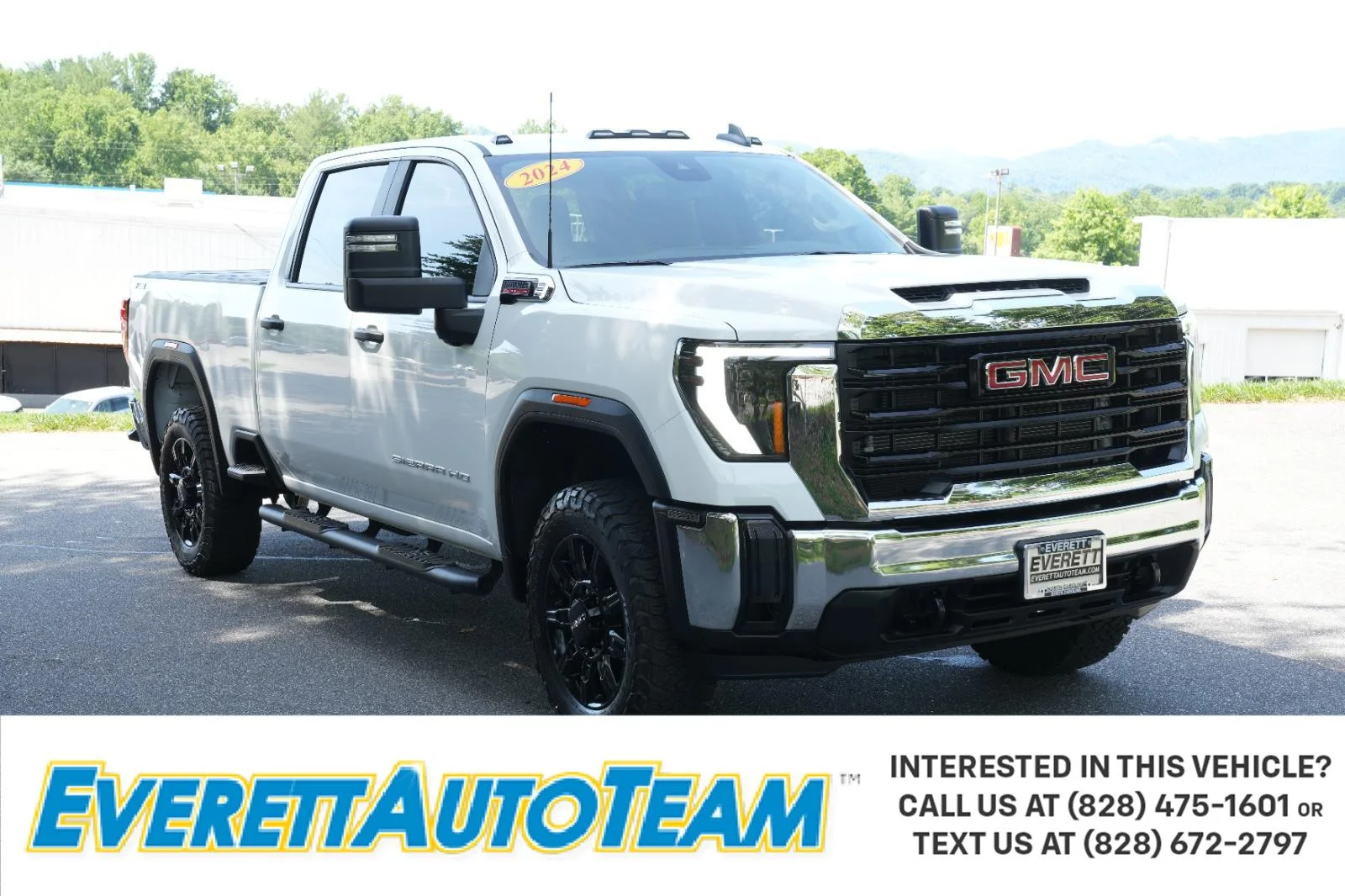 Used 2024 Summit White GMC Pro image 1