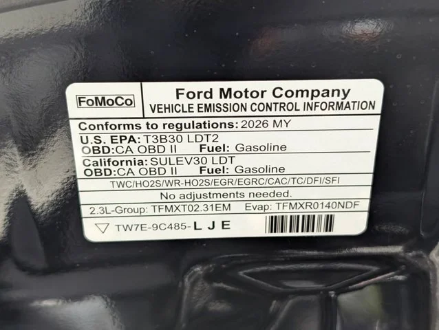 New 2026 Shadow Black Ford Big Bend® image 58