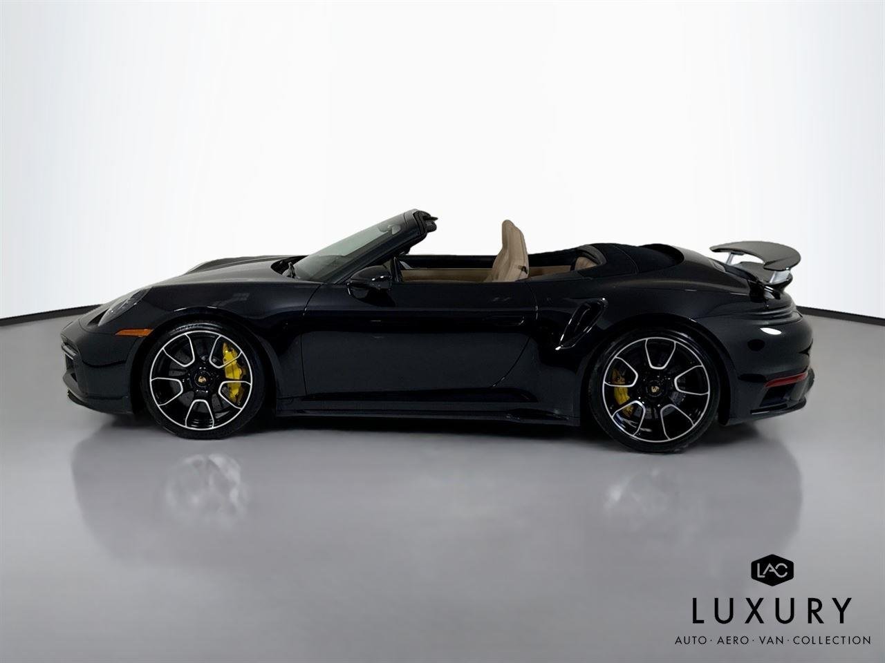 Used 2024 Black Porsche Turbo S Cabriolet | Front Lift | PCCB's image 9