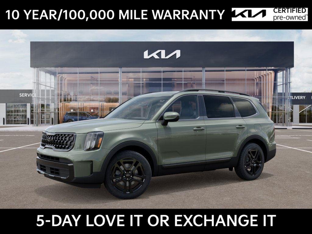 Used 2025 Jungle Green Kia EX X-Line image 3
