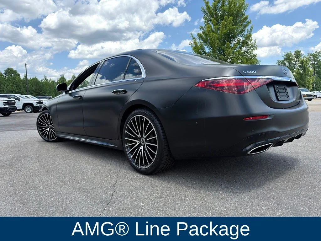 Used 2022 Beige Mercedes-Benz S 580 image 5