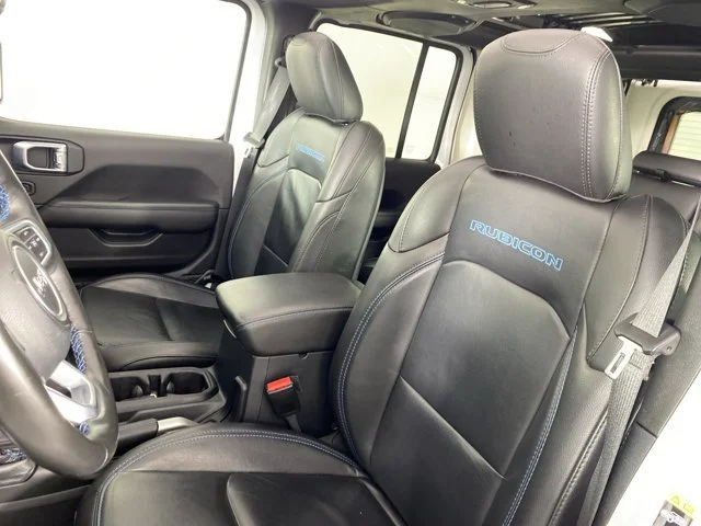 Used 2021 White Jeep Unlimited Rubicon 4xe image 18